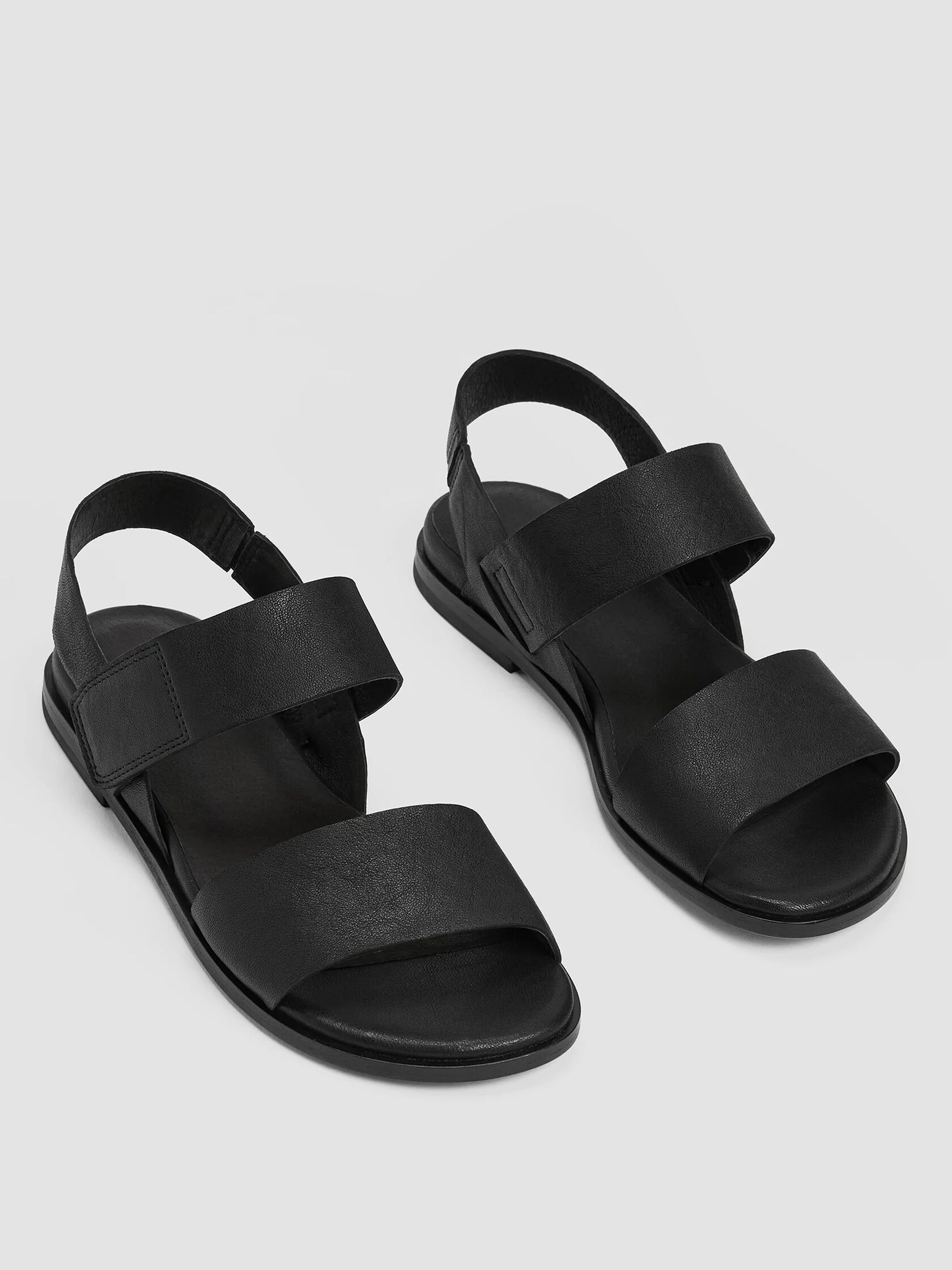 Kanza Tumbled Leather Sandal