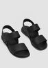 Kanza Tumbled Leather Sandal