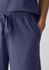 Organic Cotton Interlock Wide-Leg Sleep Pant