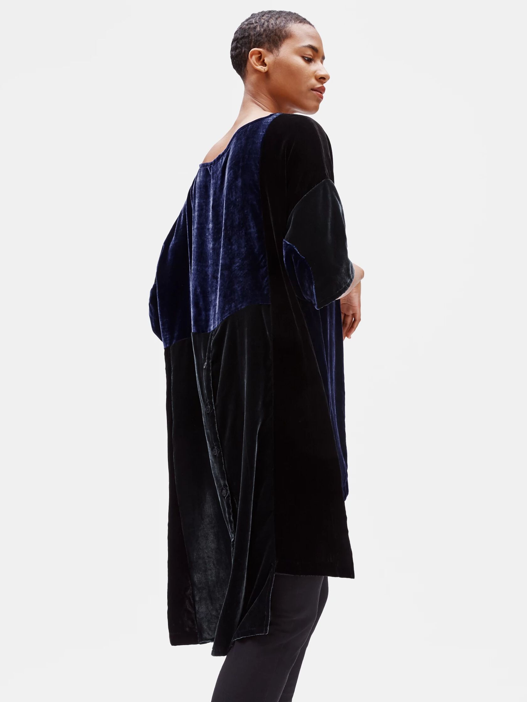 Resewn Velvet Tunic