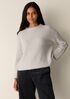 Organic Cotton Fluff Funnel Neck Top