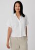 Organic Handkerchief Linen Short-Sleeve Shirt
