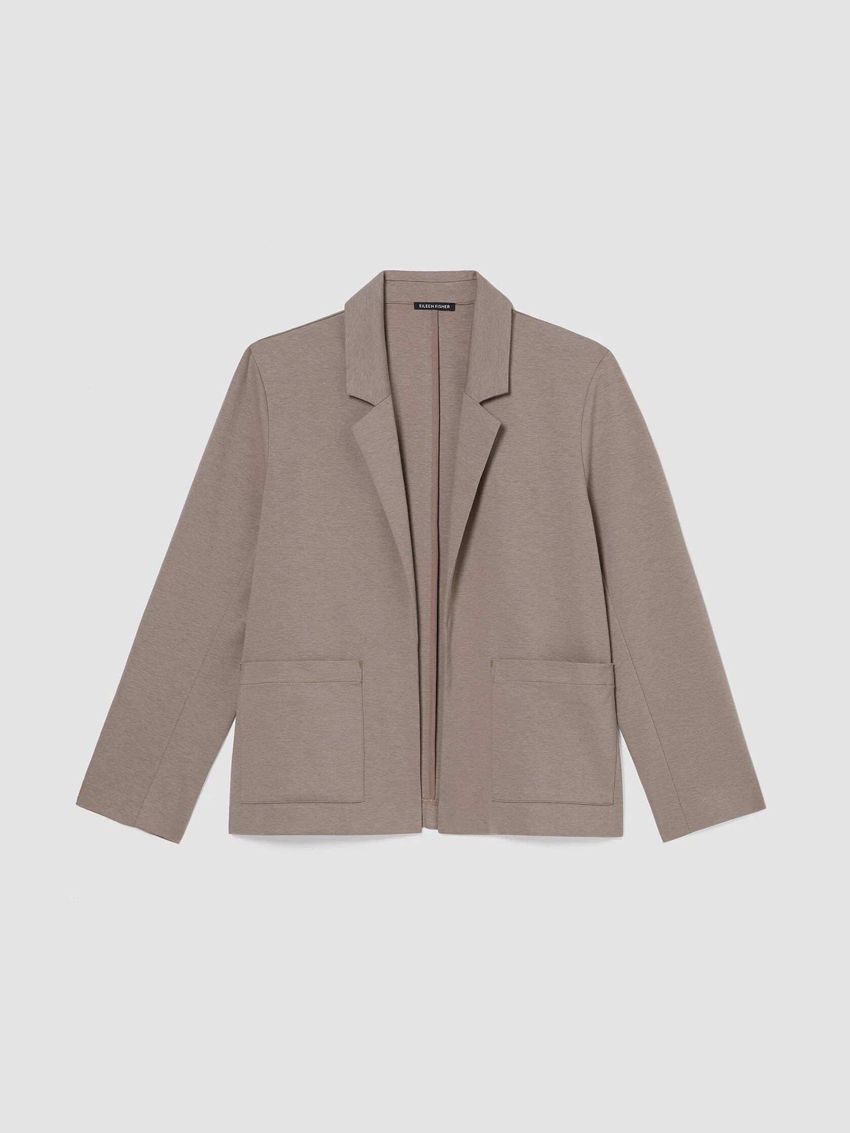 Organic Cotton Ponte Blazer