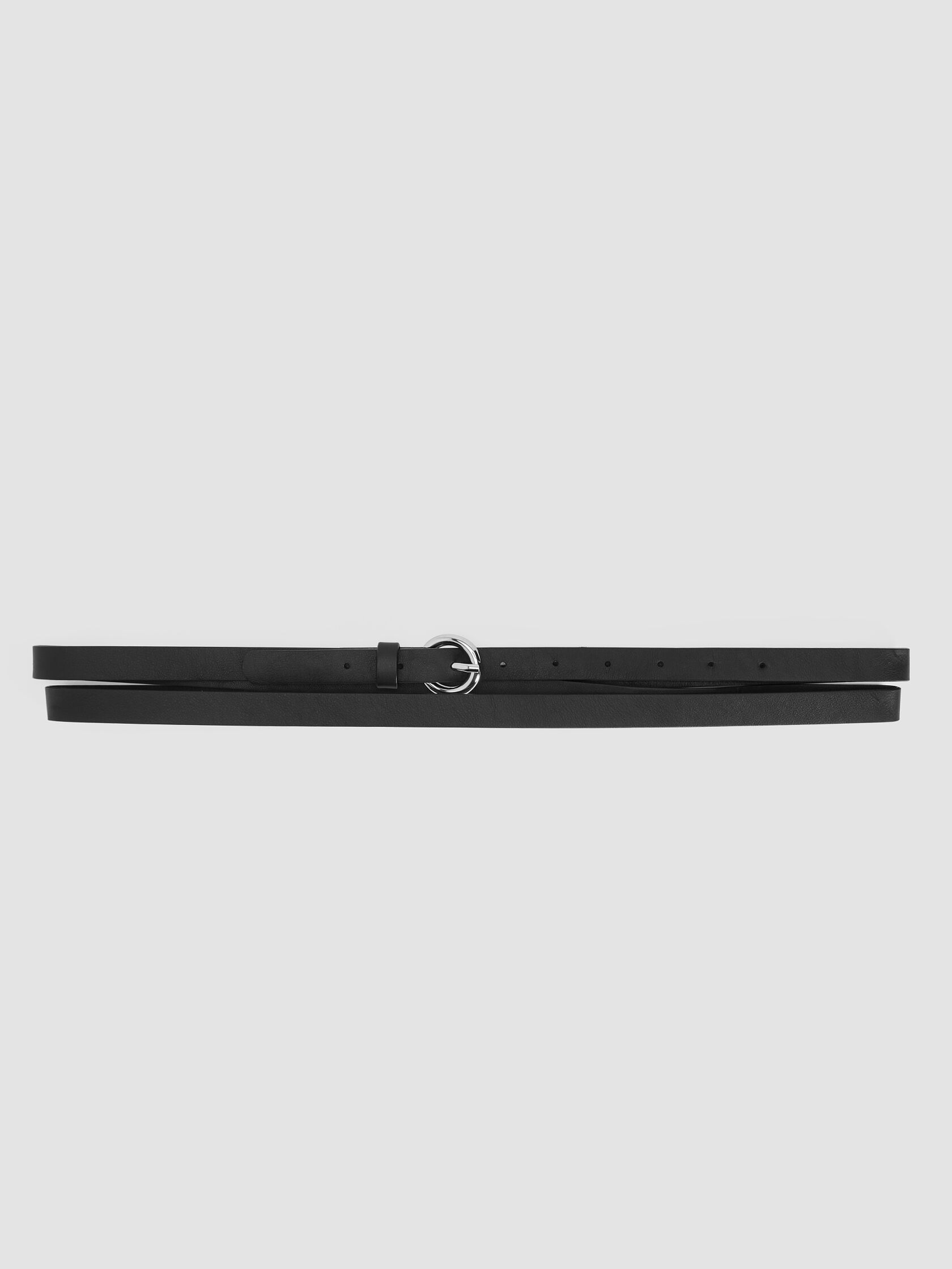 Italian Leather Double-Wrap Belt