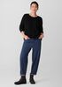 Cotton Fluff Crew Neck Top