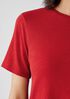 Organic Cotton Slub Crew Neck Tee