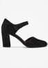 Malta Velvet Mary Jane Pump