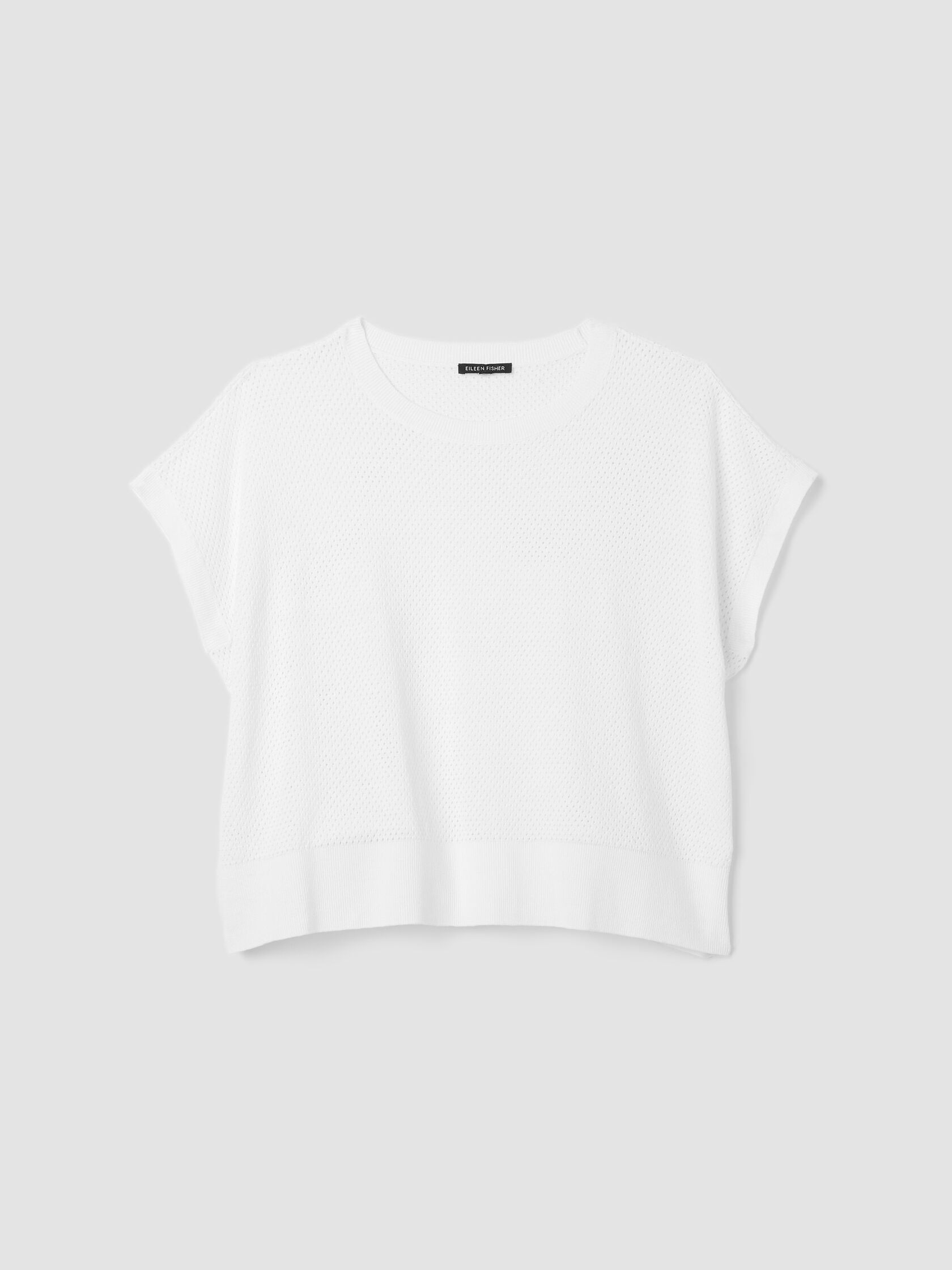 Organic Linen Cotton Crew Neck Top