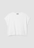 Organic Linen Cotton Crew Neck Top