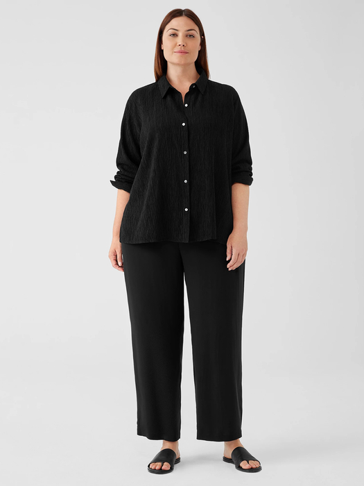 Silk Georgette Crepe Straight Pant