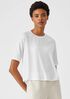 Fine Jersey Crew Neck Top