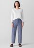 Cotton Stretch Denim Lantern Jean