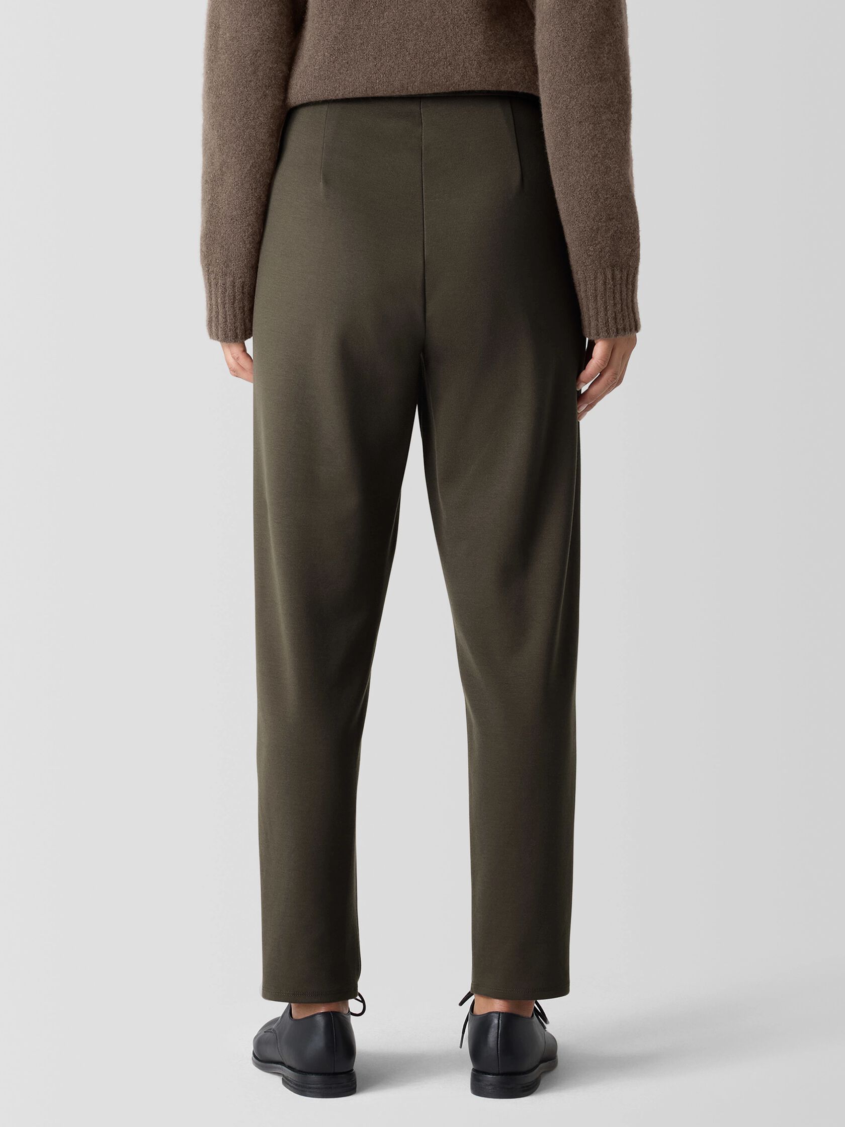 Washable Flex Ponte Carrot Pant
