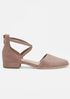 Lyton Suede Ankle Strap Flat