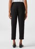 Organic Cotton Twill Tapered Cropped Pant