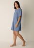 Organic Cotton Interlock Crew Neck Sleep Dress
