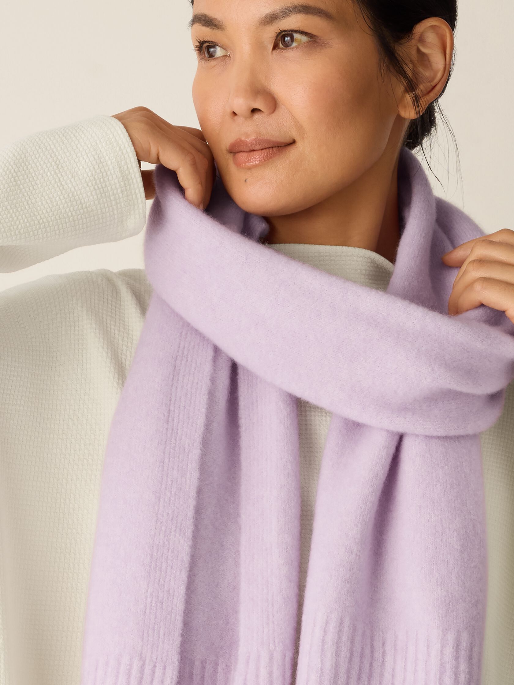Cashmere Silk Boucle Bliss Scarf