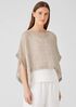 Organic Linen Gauze Poncho