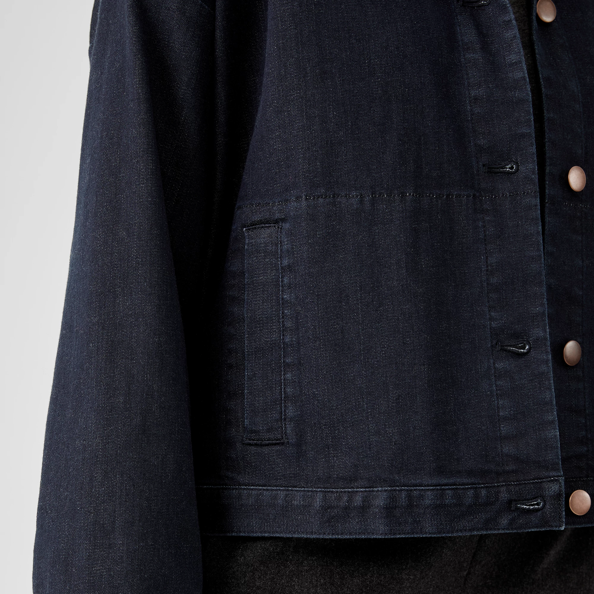 Organic Cotton Stretch Denim Jacket 