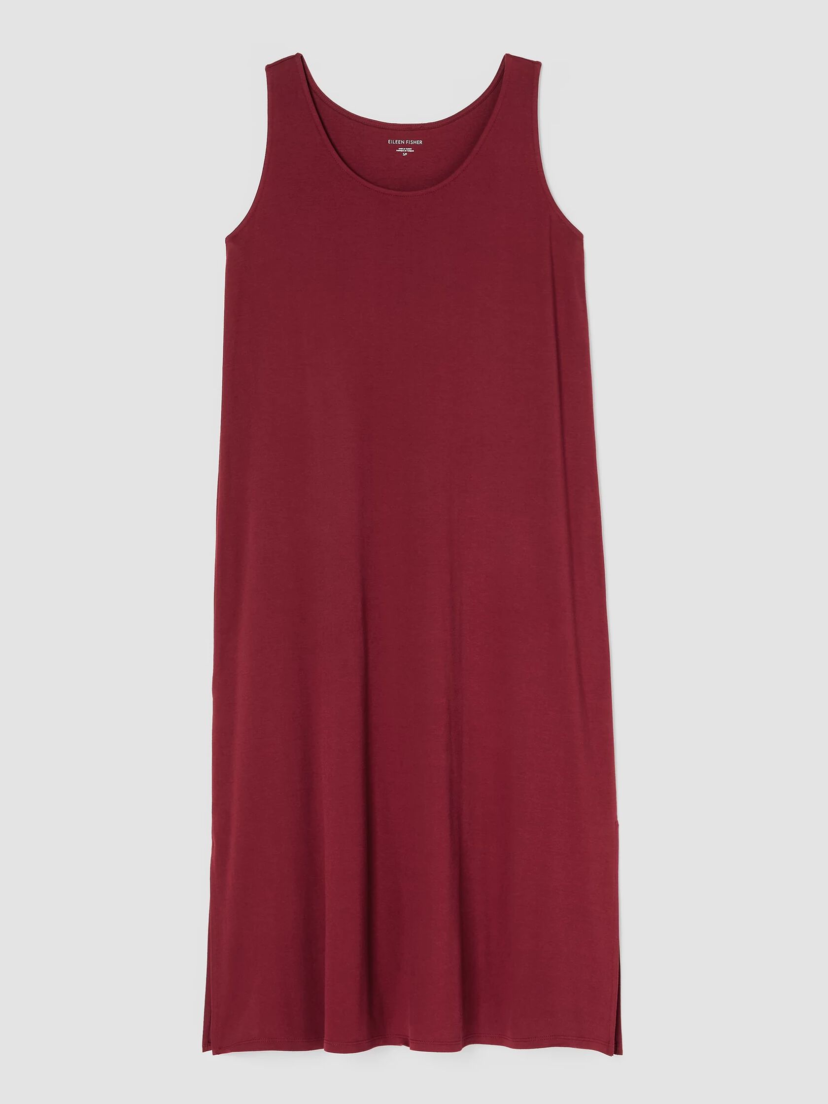 Cozy Organic Cotton Interlock Tank Dress