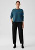 Cashmere Silk Bliss Crew Neck Top