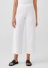 Washable Stretch Crepe Wide-Leg Pant