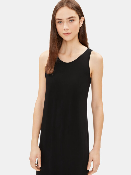 System Viscose Jersey Tank Dress | EILEEN FISHER System Viscose Jersey Tank Dress | EILEEN FISHER