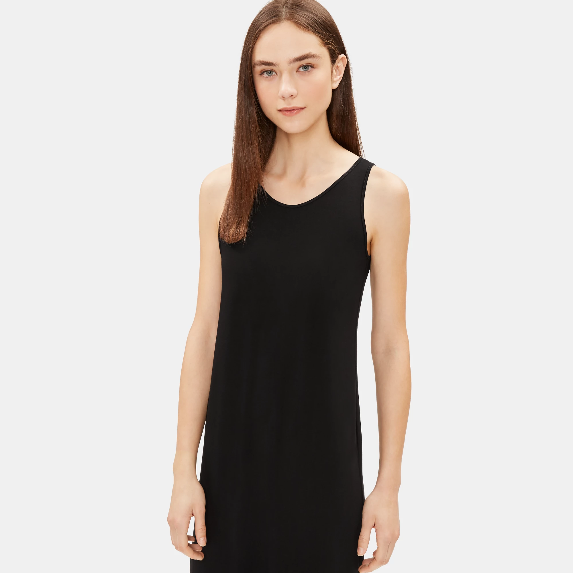 System Viscose Jersey Tank Dress 