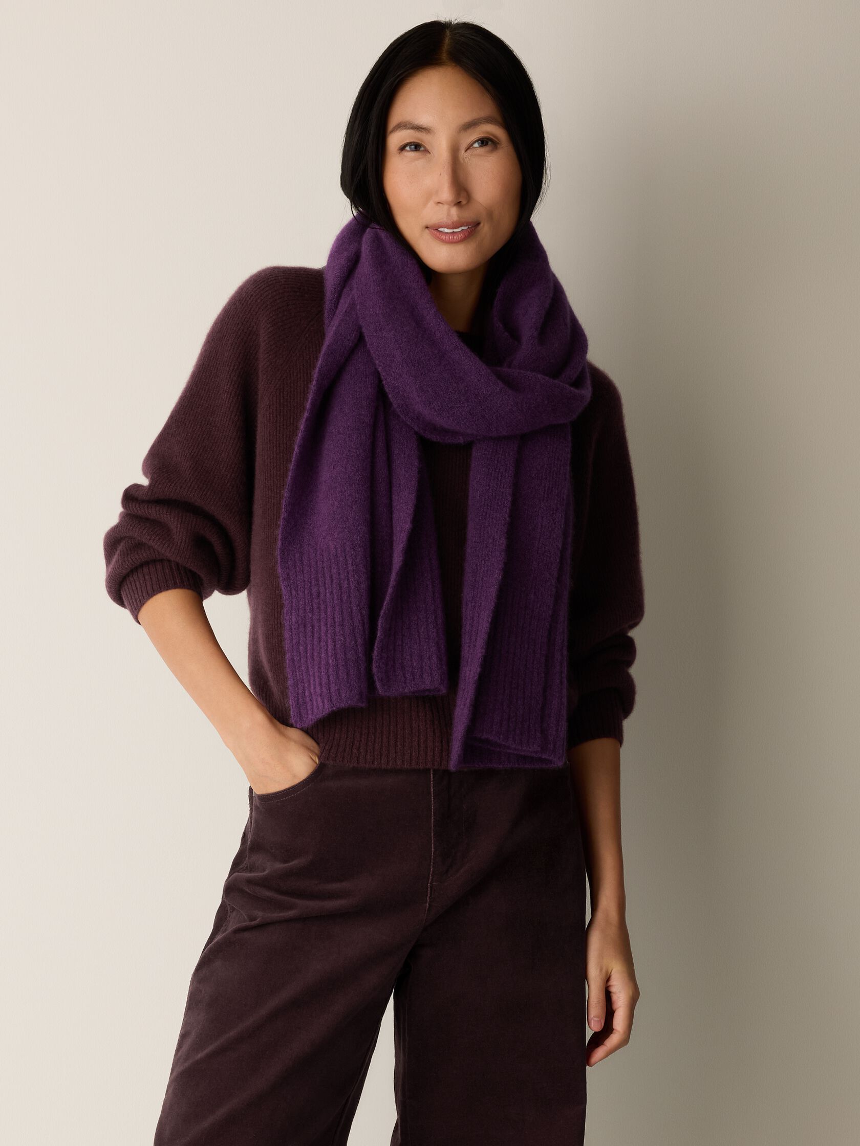 Cashmere Silk Boucle Bliss Scarf