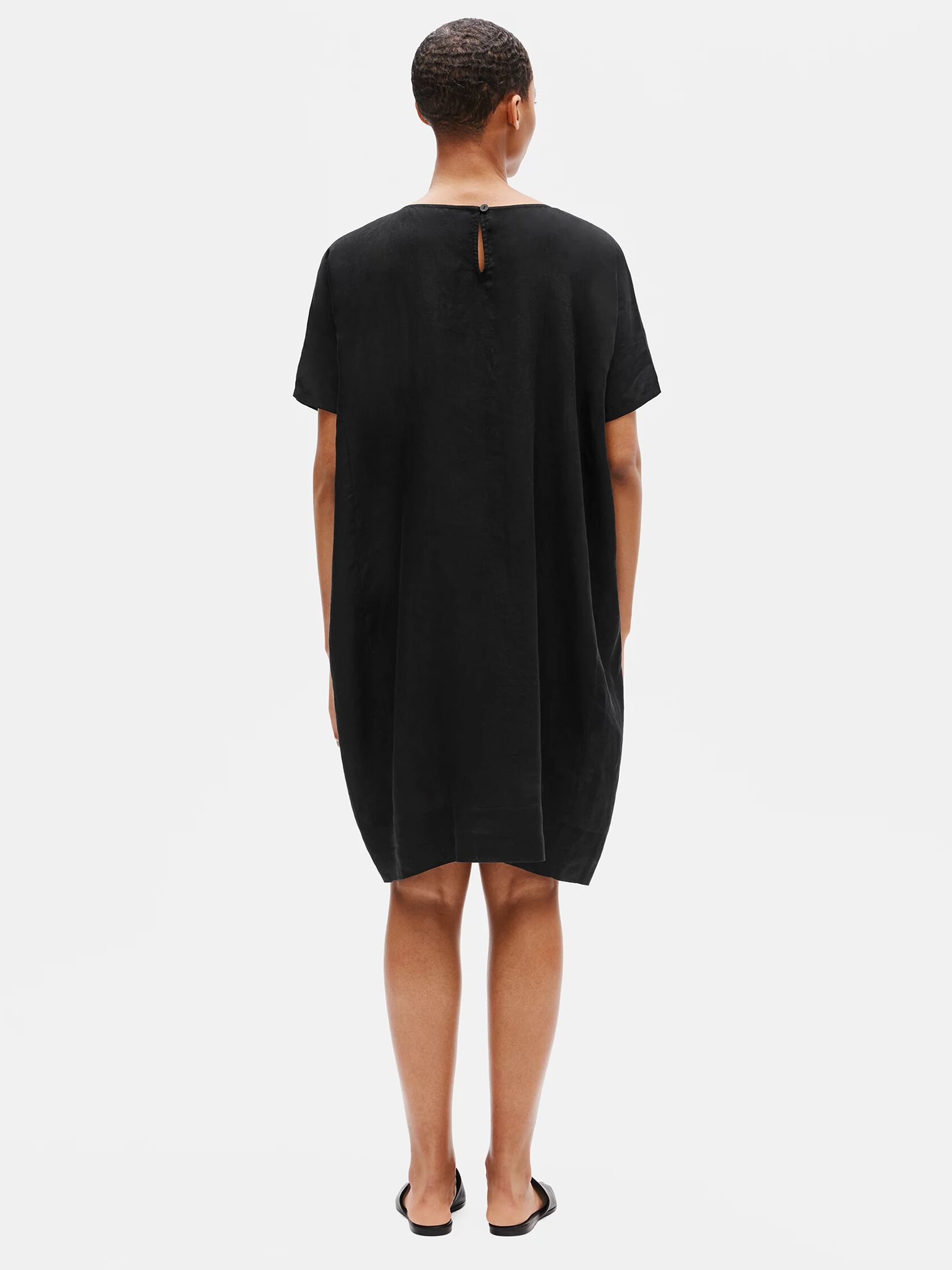 Organic Handkerchief Linen Boxy Dress
