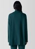 Cozy Brushed Terry Hug Funnel Neck Long Top