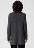 Italian Cashmere Turtleneck Long Top