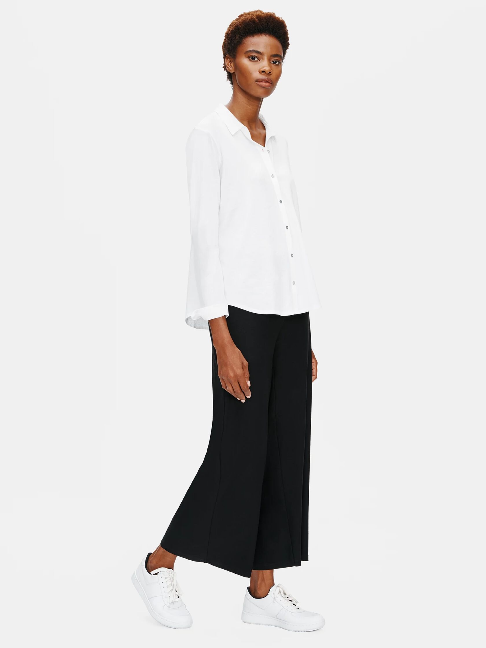 System Organic Cotton Easy Jersey Shirt