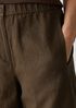 Organic Linen Wide-Leg Trouser Pant