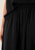 Silk Crepe de Chine Half-Circle Skirt