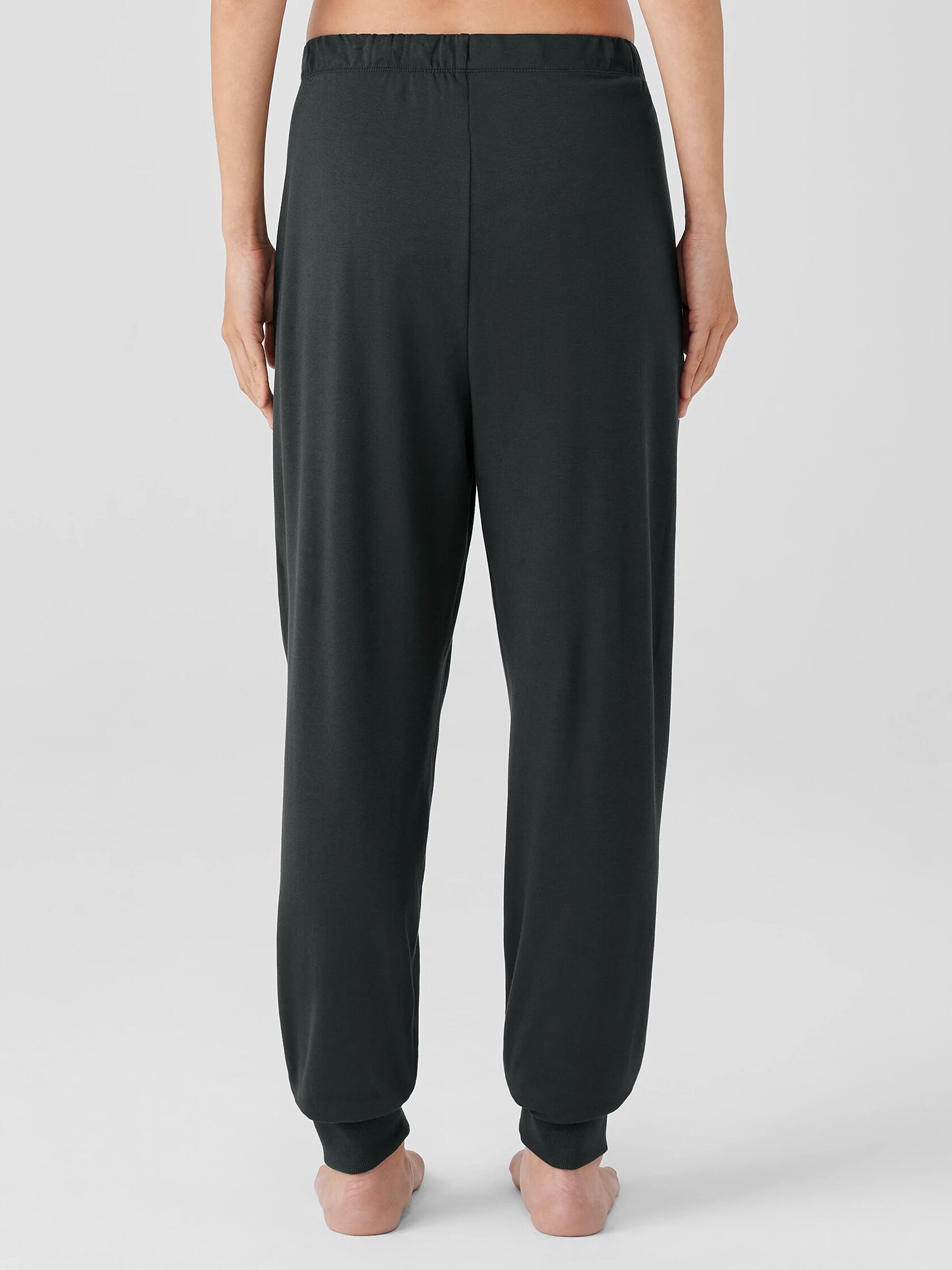 Organic Cotton Interlock Jogger Sleep Pant