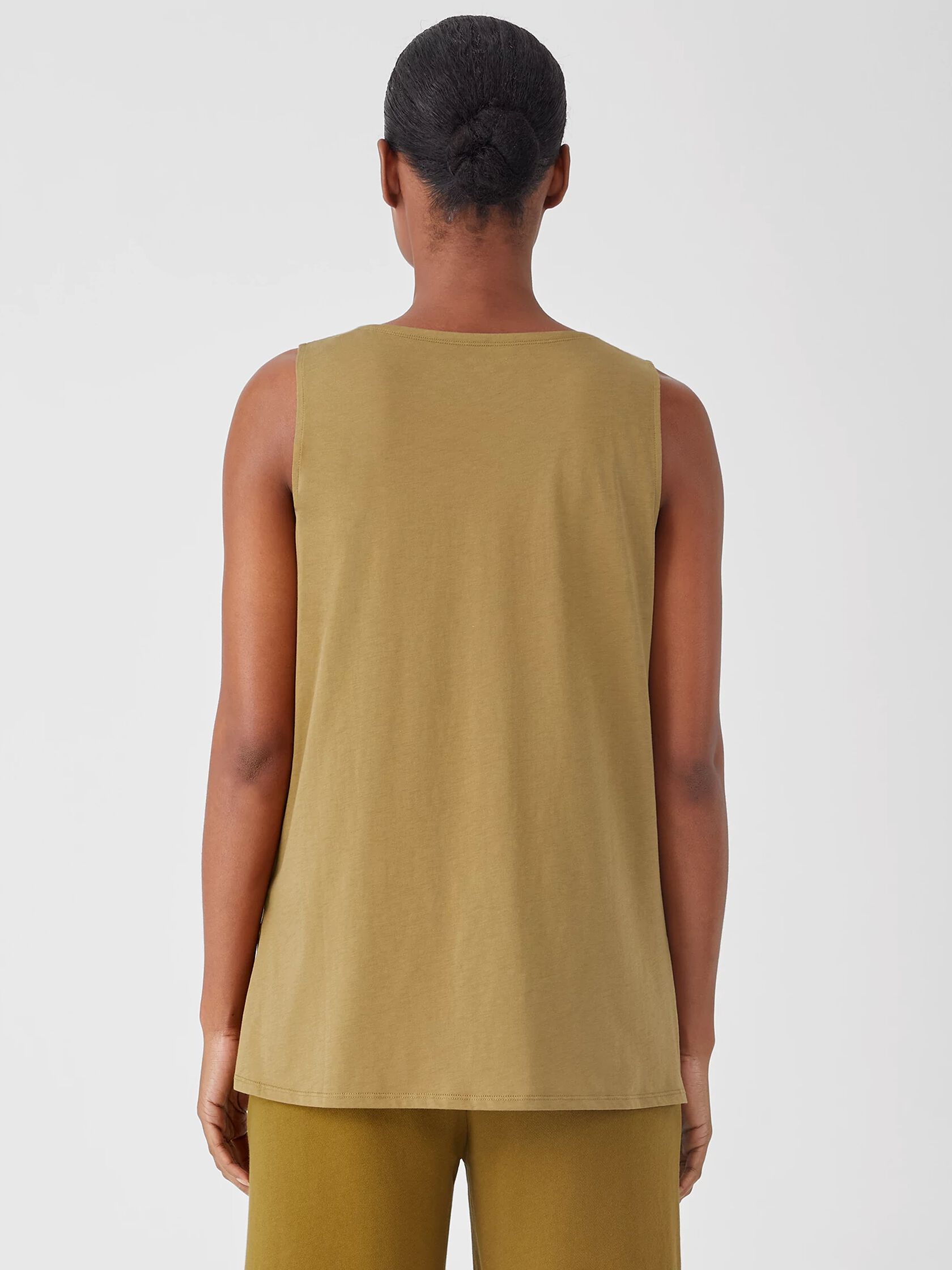 Organic Cotton Easy Jersey Round Neck Tank