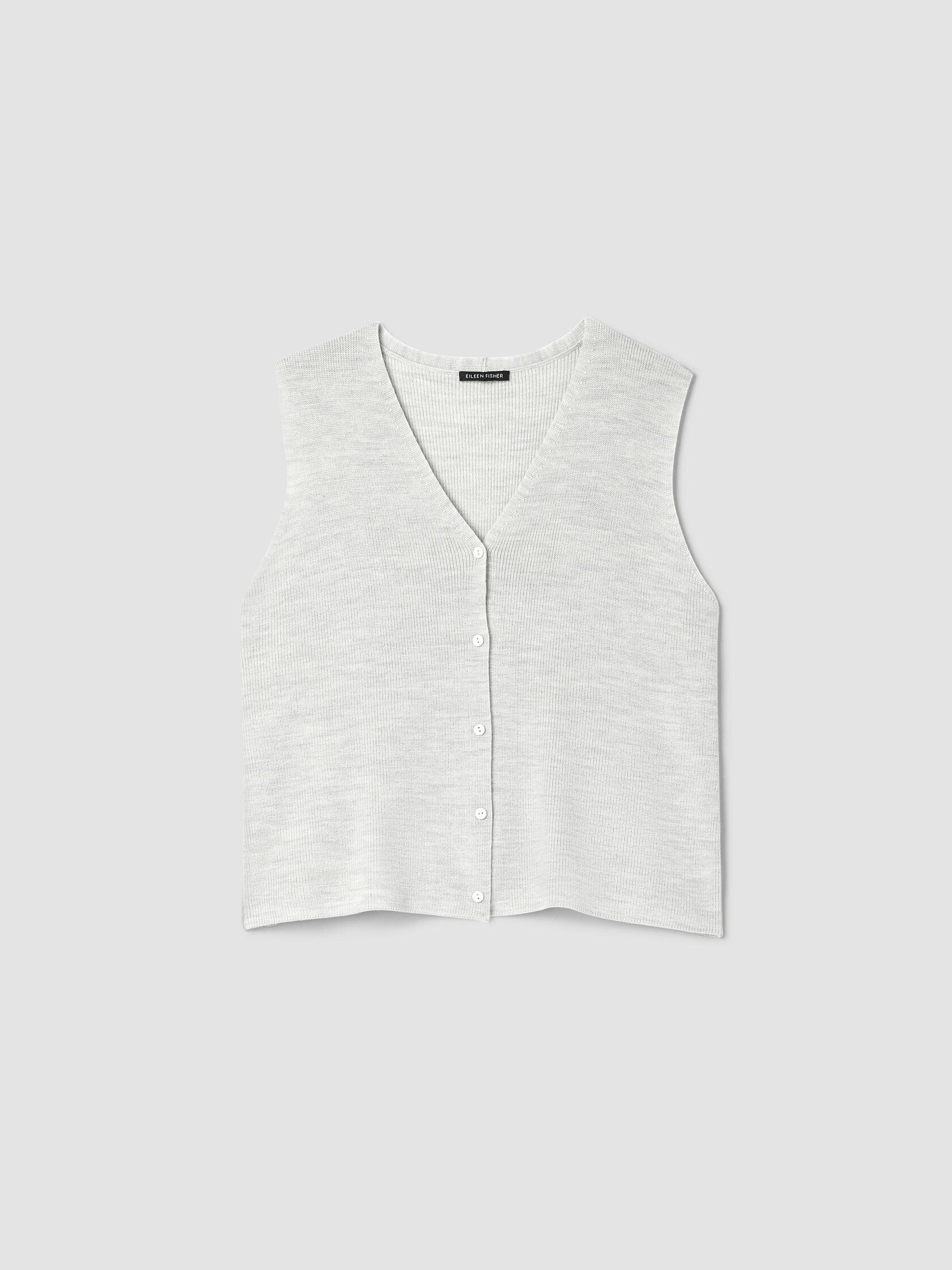 Merino Vest in Regenerative Wool