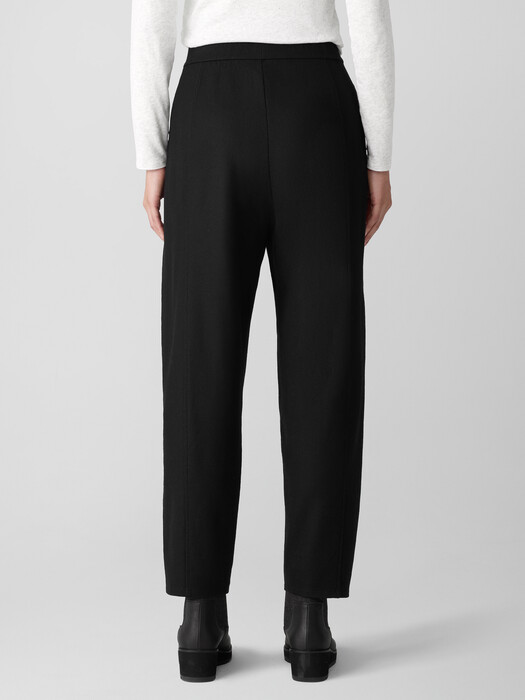 Felted Wool Jersey Lantern Pant in Regenerative Wool