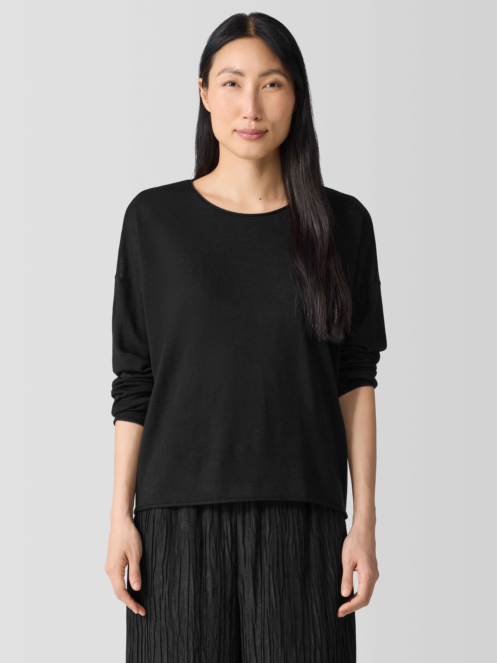 Fine Merino Box-Top in Regenerative Wool