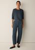 Organic Pima Cotton Jersey Long-Sleeve Tee