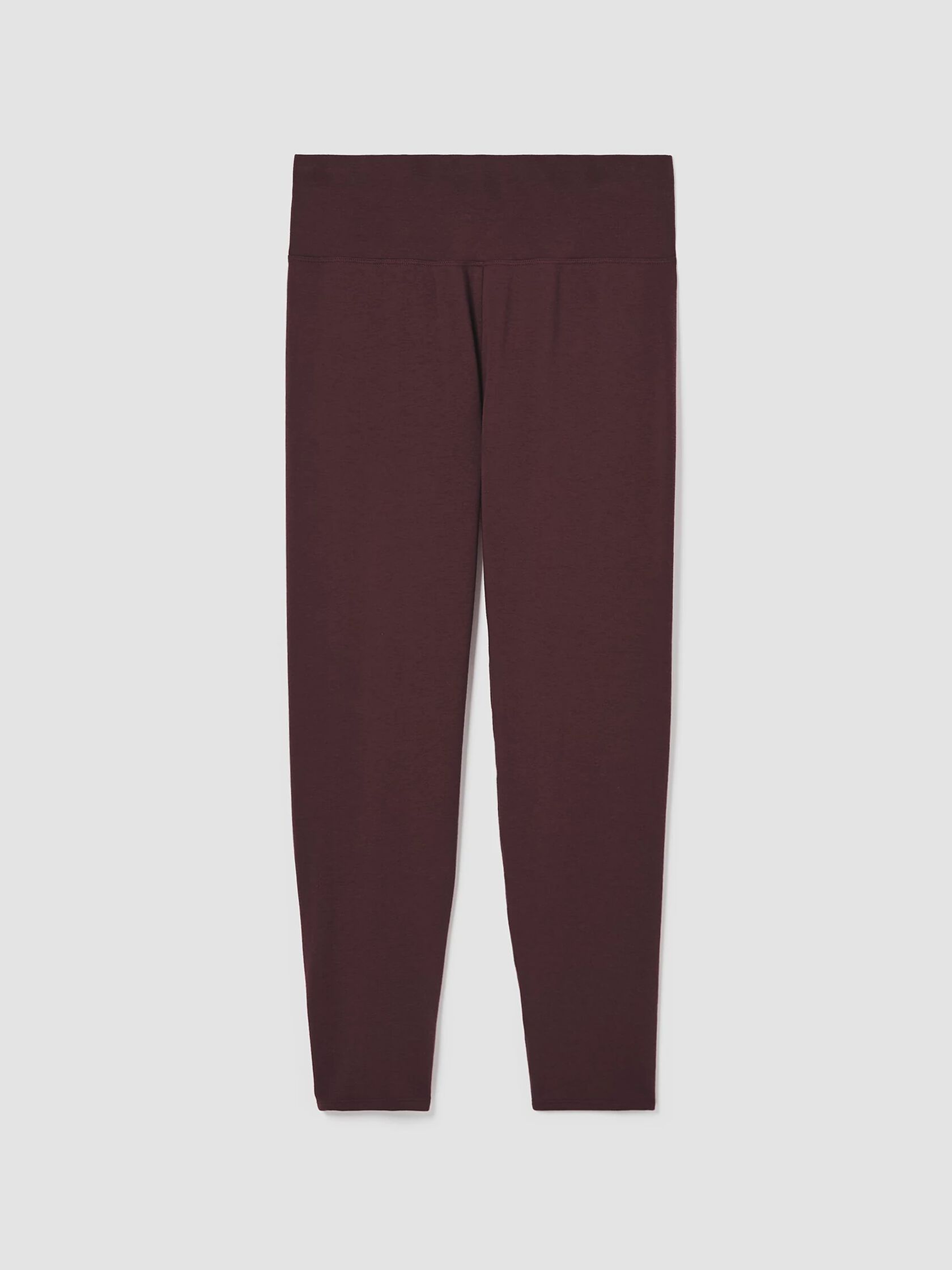 Cozy Brushed Terry High-Waisted Leggings