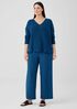 Silk Georgette Crepe Straight Pant