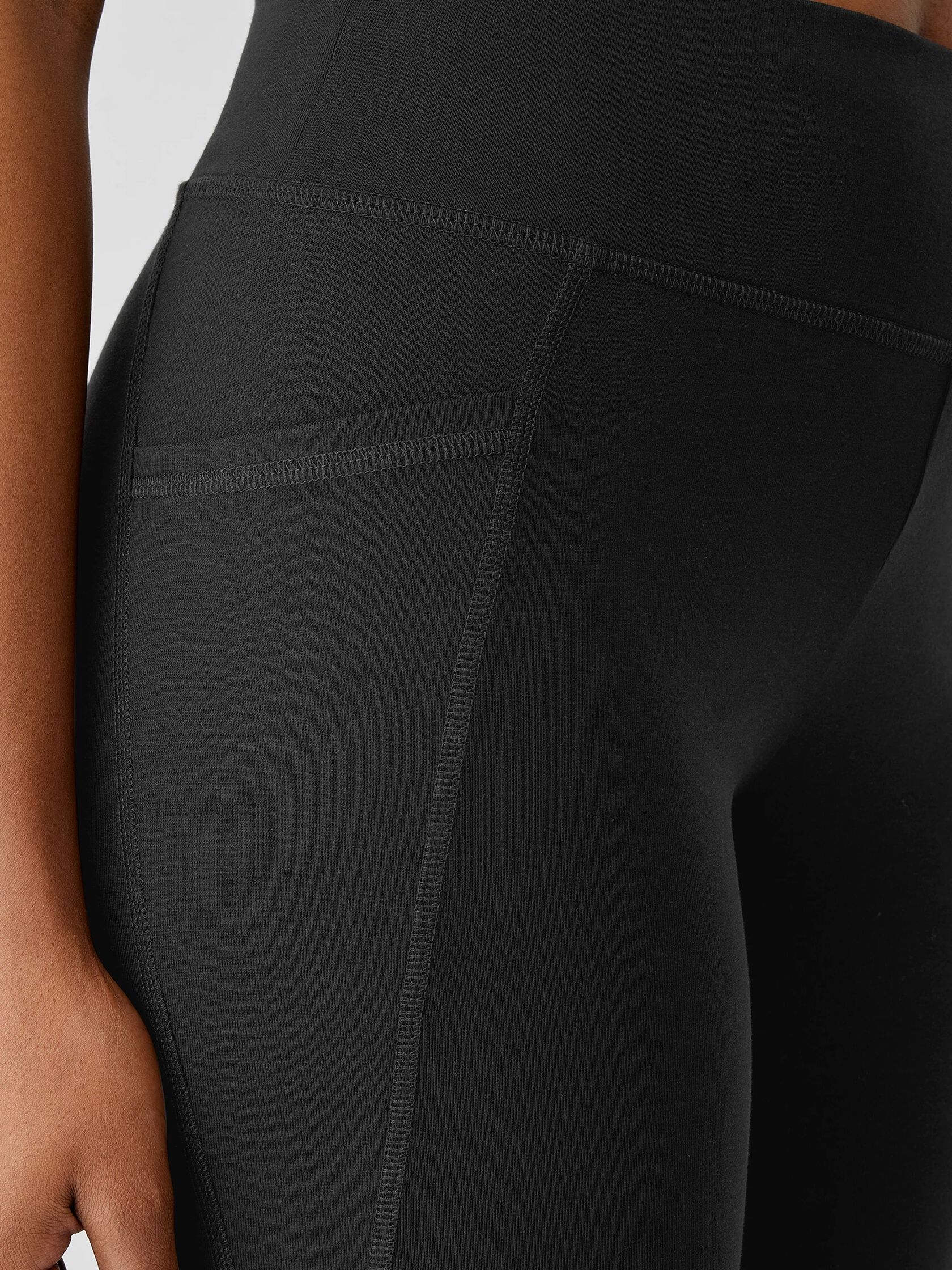 Pima Cotton Stretch Jersey Leggings