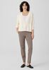 Organic Linen Cotton V-Neck Cardigan