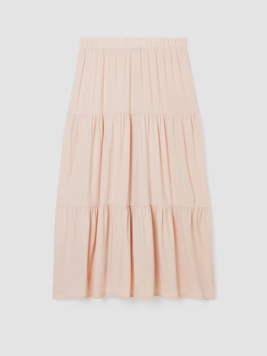 Fine Jersey Tiered Skirt