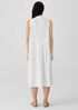 Organic Linen Pleated Dress