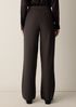Felted Wool Jersey Full-Length Straight Trouser&nbsp;in Regenerative Wool
