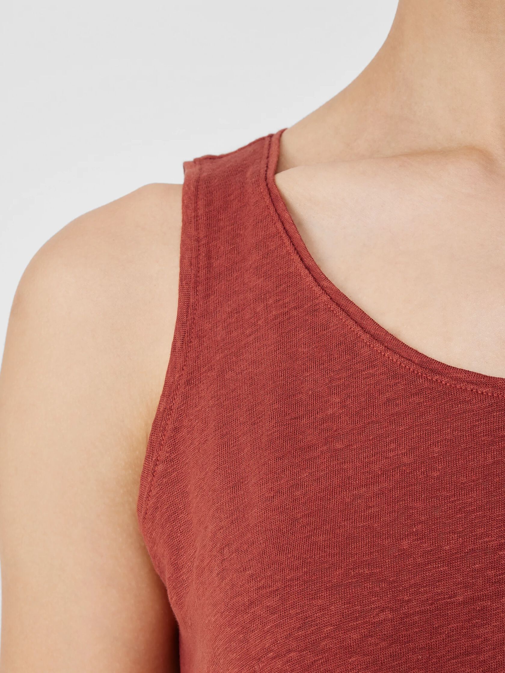 Organic Linen Jersey Tank