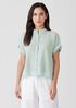 Handkerchief Linen Short-Sleeve Shirt